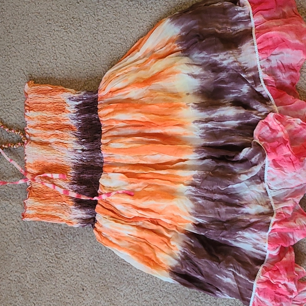 Tie dye dress
